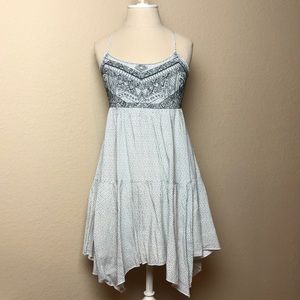 Black & white patterned sundress